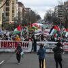 Protest protiv napada na Gazu ispred izraelske ambasade u Washingtonu