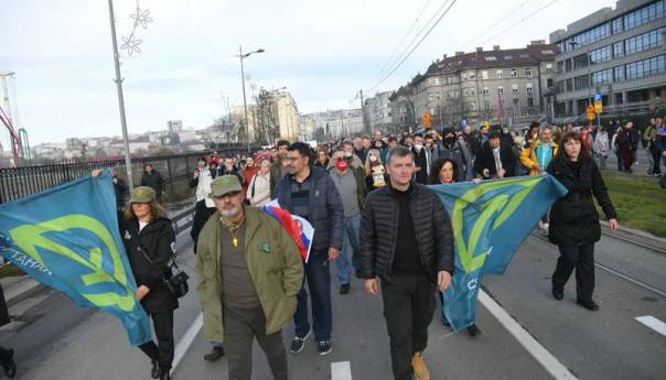 Protestne blokade saobraćaja u nekoliko gradova Srbije
