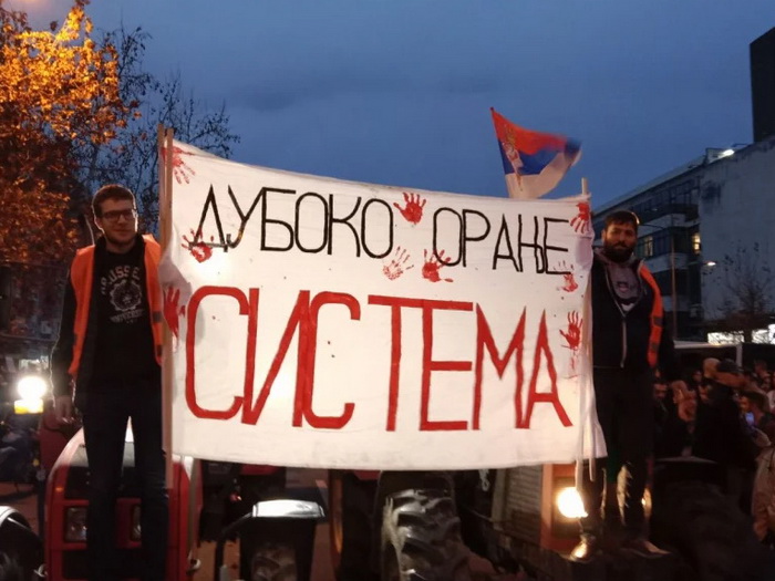 Protest u Novom Sadu zbog napada na studente