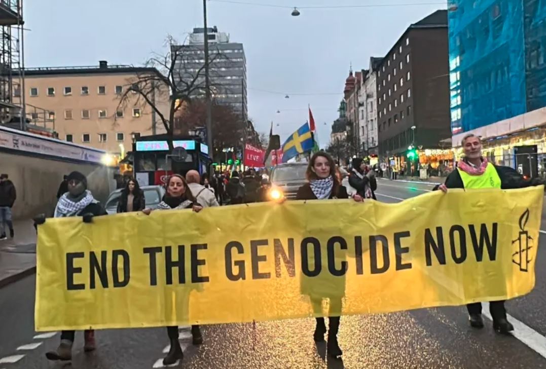 Protest u Švedskoj zbog izraelskih napada na Gazu