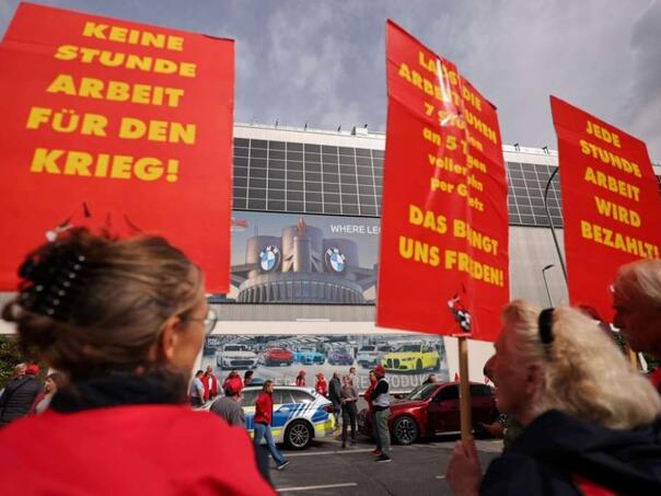 Protesti radnika automobilske industrije širom Njemačke