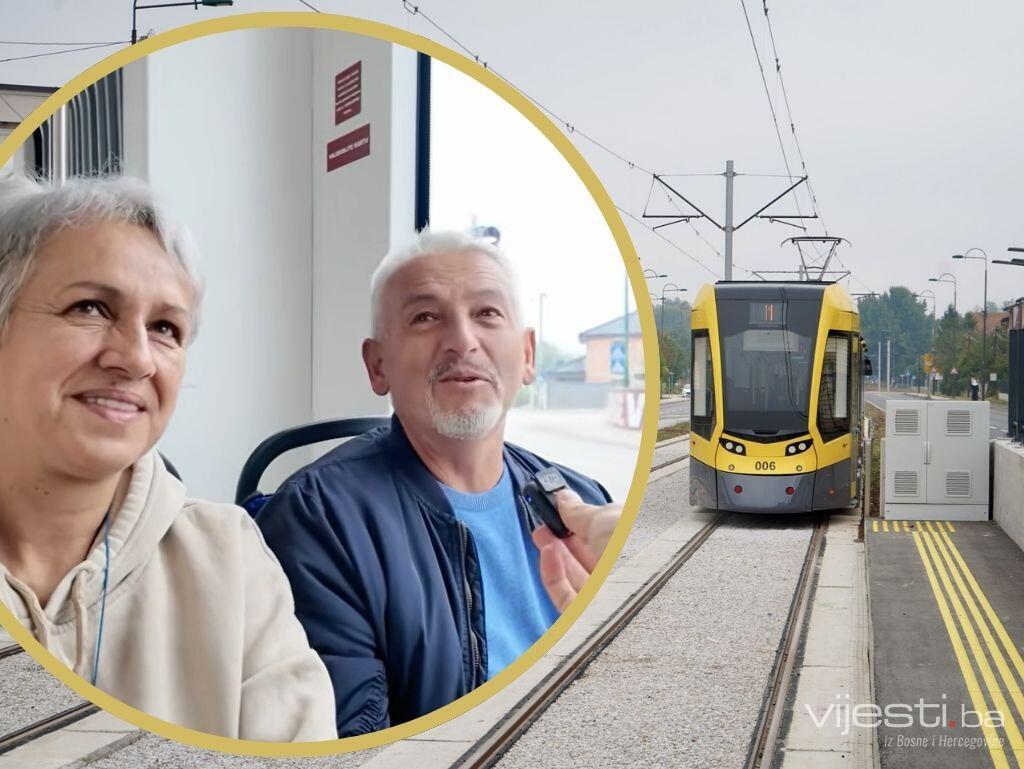 Provozali smo se tramvajem do Hrasnice, pogledajte reakcije građana
