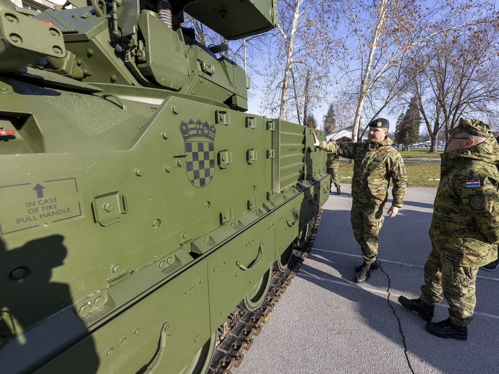 Prva borbena vozila 'Bradley' isporučena Hrvatskoj vojsci