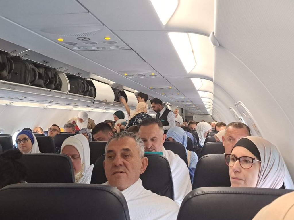 Prvi avion s hadžijama iz BiH krenuo ka Saudijskoj Arabiji
