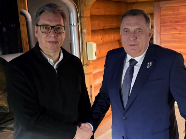 Prvi sastanak Dodika i Vučića nakon dva mjeseca