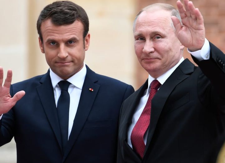 Putin stiže u Pariz na razgovor sa Macronom