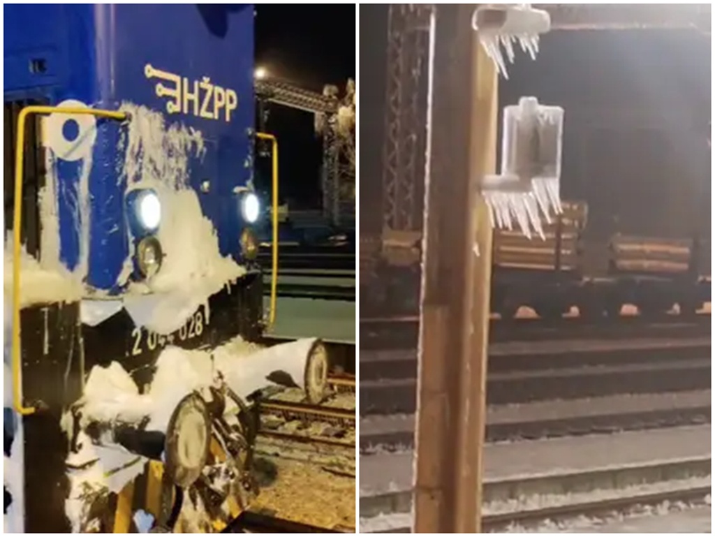 Putnici od sinoć zarobljeni u vozu na liniji Zagreb - Split