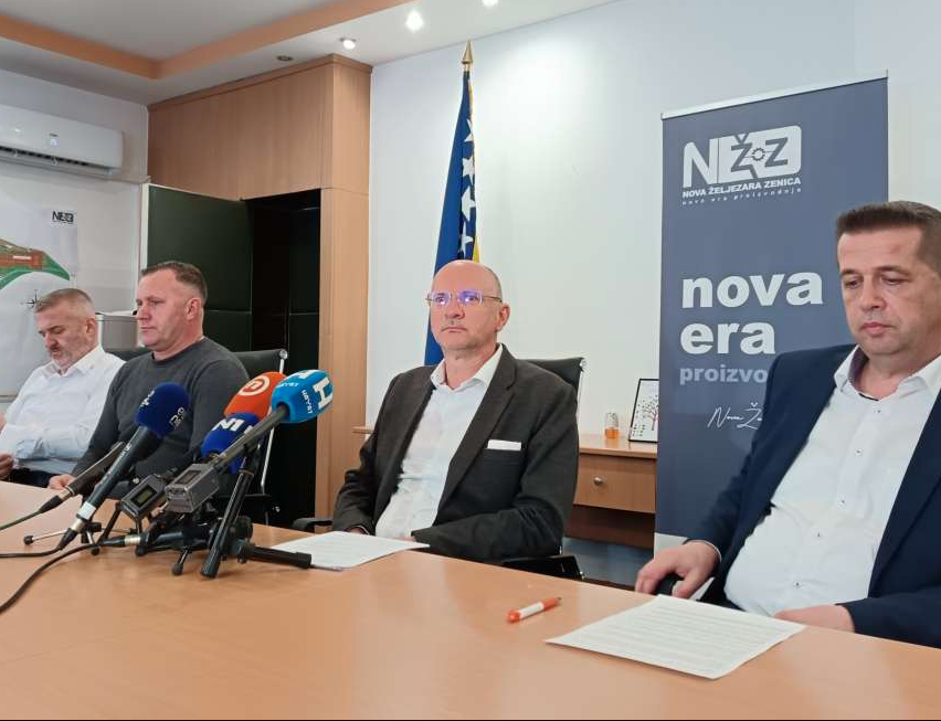 Radnici Nove Željezare Zenica dolaze na mirno okupljanje u Sarajevo