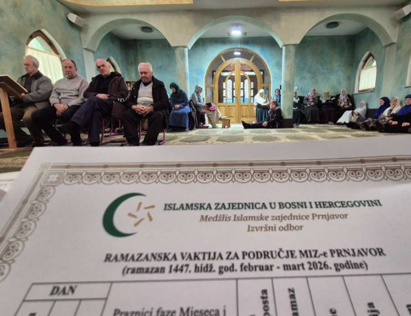 Ramazan na području Prnjavora u znaku zajedništva i suživota