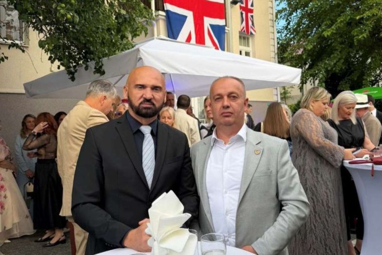 Ramo Isak na svečanosti povodom obilježavanja rođendana kralja Charlesa III