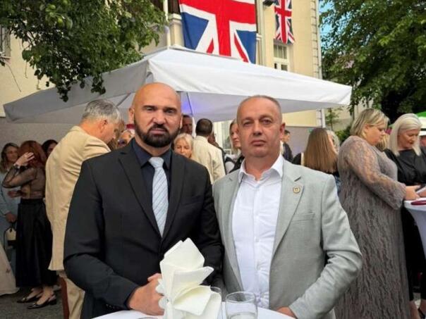 Ramo Isak na svečanosti povodom obilježavanja rođendana kralja Charlesa III