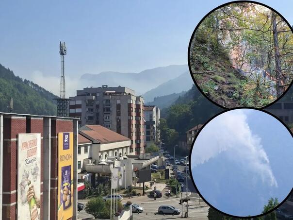 Razbuktao se požar iznad Konjica, traži se pomoć iz zraka