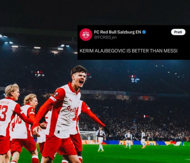 Red Bull oduševljen Alajbegovićem: "Kerim je bolji od Messija!"