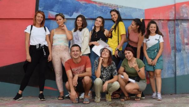 Regionalni 'Route WB6' volonteri na Mostar Street Arts festivalu
