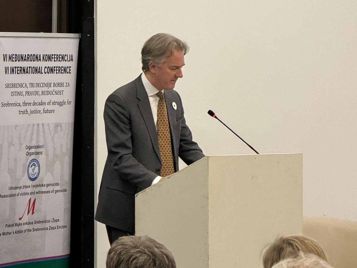 Reilly: Moramo osigurati da naslijeđe Srebrenice ne bude podjela, već pomirenje i nada