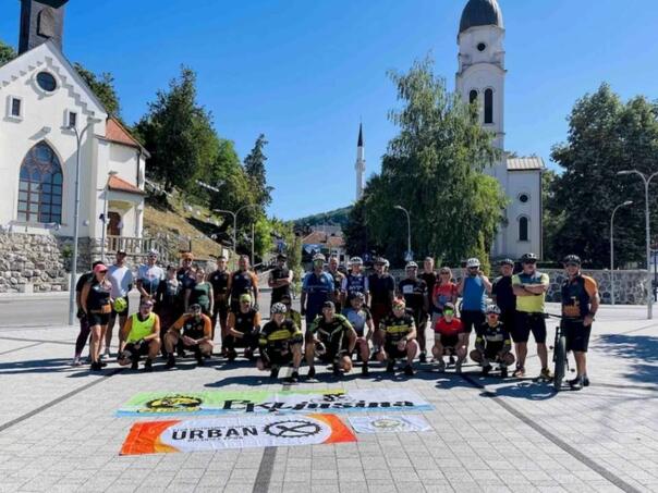 Rekreacija i druženje u Bosanskoj Krupi: Održana biciklijada „URBAN-X“