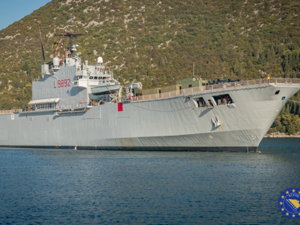 Rezervne trupe EUFOR-a iz Italije stigle pomorskim putem u BiH
