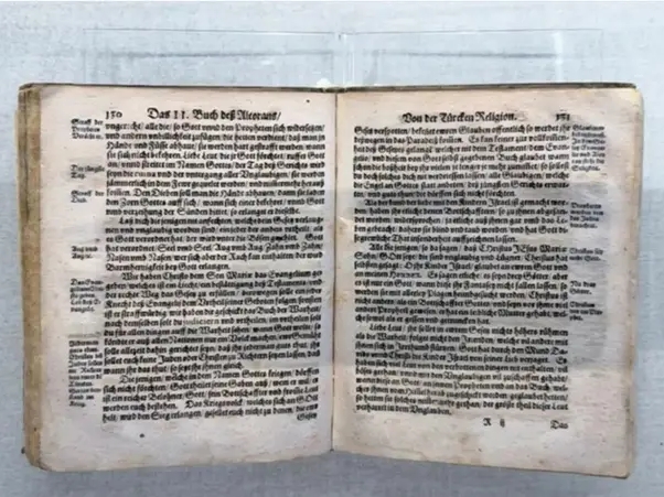 Rijedak primjerak prvog njemačkog prijevoda značenja Kur'ana izložen u Mekki