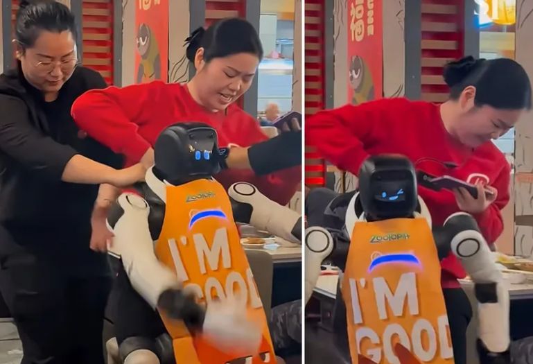 Robot se oteo kontroli u restoranu: Lomio tanjire, radnici ga smirivali