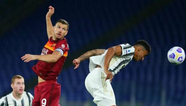 Roma s igračem više nije uspjela zadržati prednost i savladati Juve