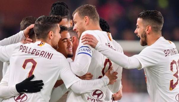 Roma slavila u Đenovi i prekinula niz poraza, Džeko se upisao u strijelce