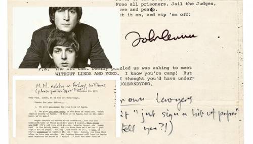 Rukom napisani tekst pjesme Lennona i McCartneyja prodan za 65.000 dolara