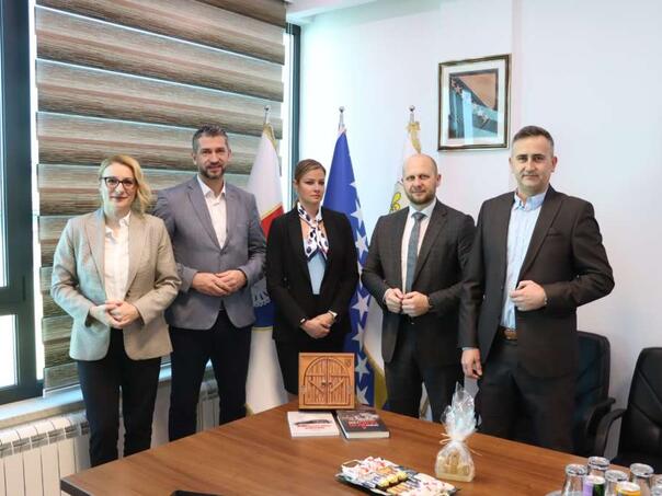 Rukovodstvo Skupštine KS posjetilo načelnika Ilijaša