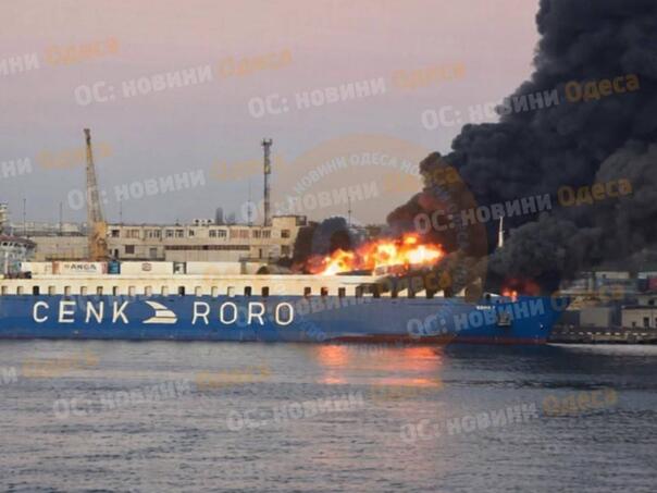 Rusija dronovima pogodila dvije ukrajinske luke u Odesi