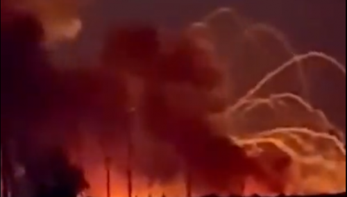 Rusija: Veliki požar u skladištu streljiva, evakuirana dva sela