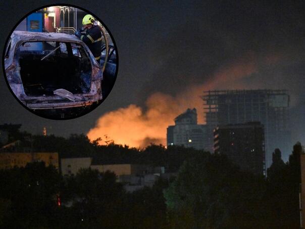 Jedna od najgorih noći za Ukrajinu: Rusija zasula Kijev raketama