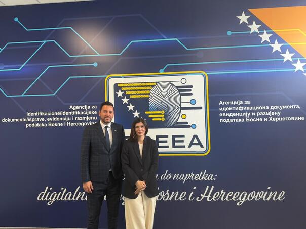 Sabina Ćudić posjetila IDDEEA-u: Modernizacija procesa i efikasnije usluge za građane