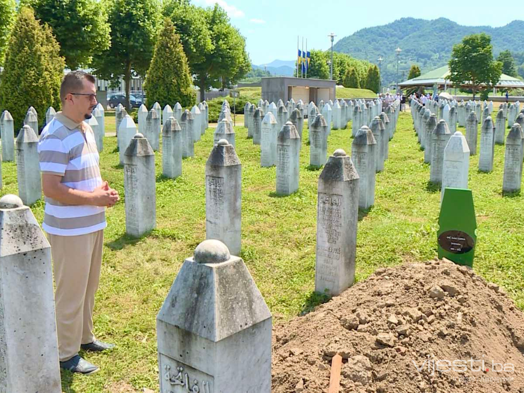 Sabrija Omić jučer ukopan u Potočarima, a sinoć mu se porodila kćerka