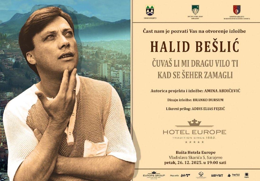 Sarajevo odaje počast Halidu Bešliću: Izložba u čast legende
