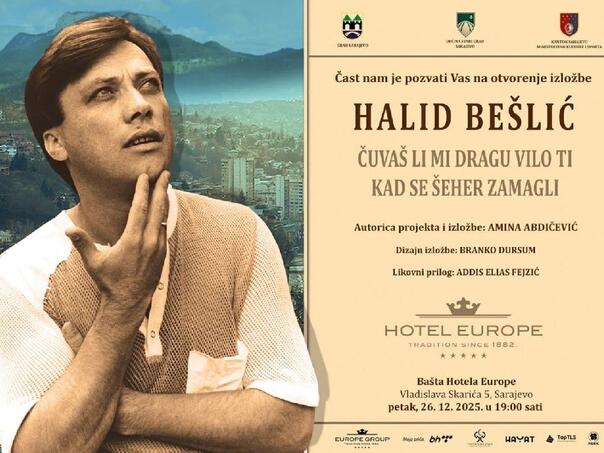 Sarajevo odaje počast Halidu Bešliću: Izložba u čast legende