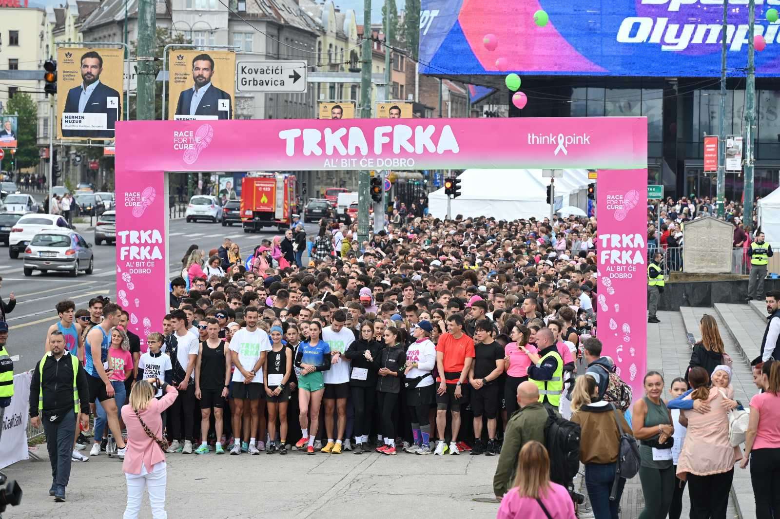 Sarajevo u znaku zdravlja - jedan korak i jedna poruka: "Niste same"