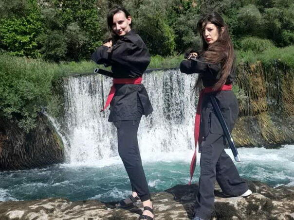 Sarajevske nindže: Razvijaju borilačku vještinu i jačaju samopouzdanje