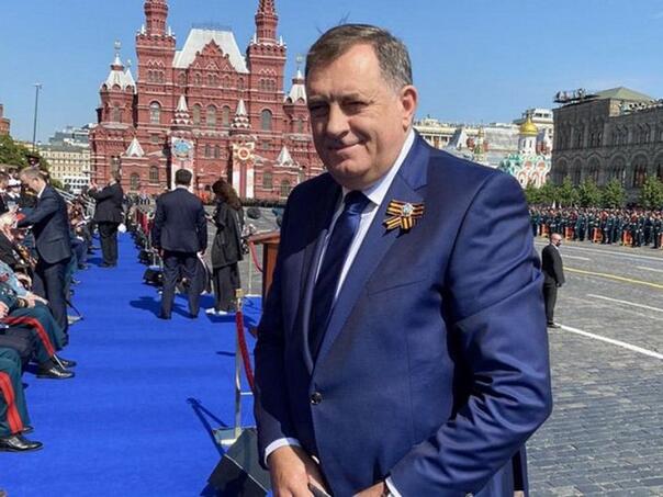 Šareno društvo na paradi u Moskvi: Dodik, Abhazija, Južna Osetija...