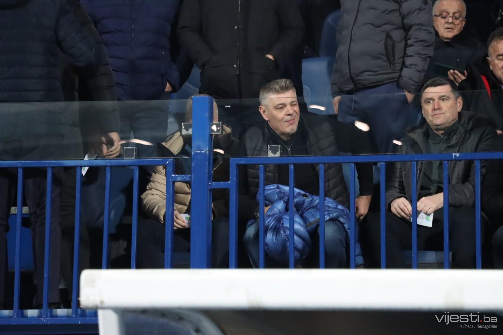 Savo Milošević na Grbavici prati derbi Želje i Zrinjskog