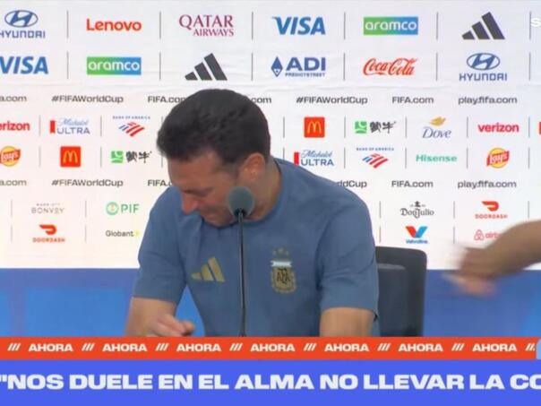 Scaloni kroz suze: "Duša me boli, oprostite mi"