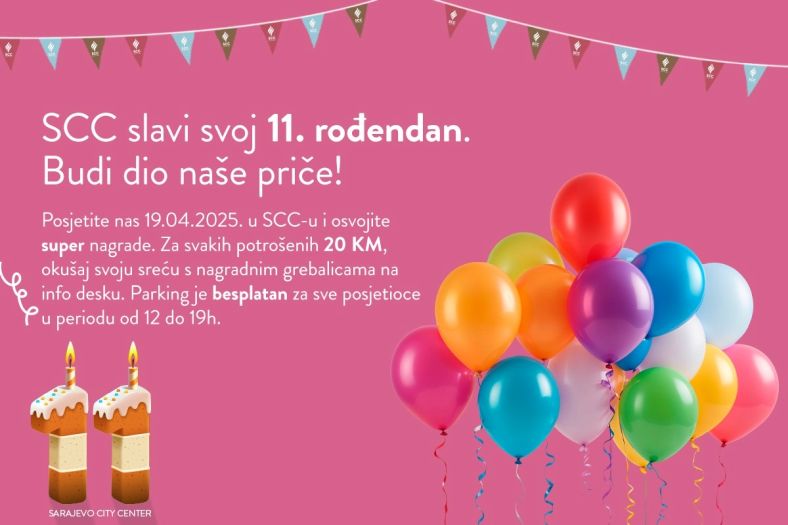 SCC slavi 11. rođendan – dan ispunjen zabavom, nagradama i humanitarnim duhom