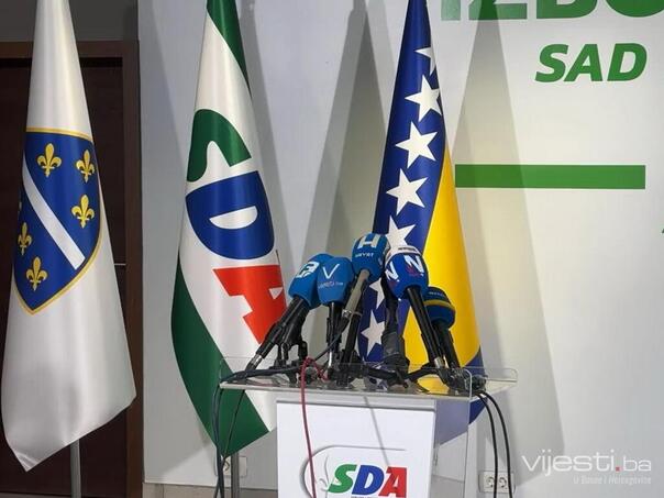 SDA: Rezolucija iz Hrvatske neprihvatljiva, pritiscima i saradnjom s Dodikom se ništa neće postići