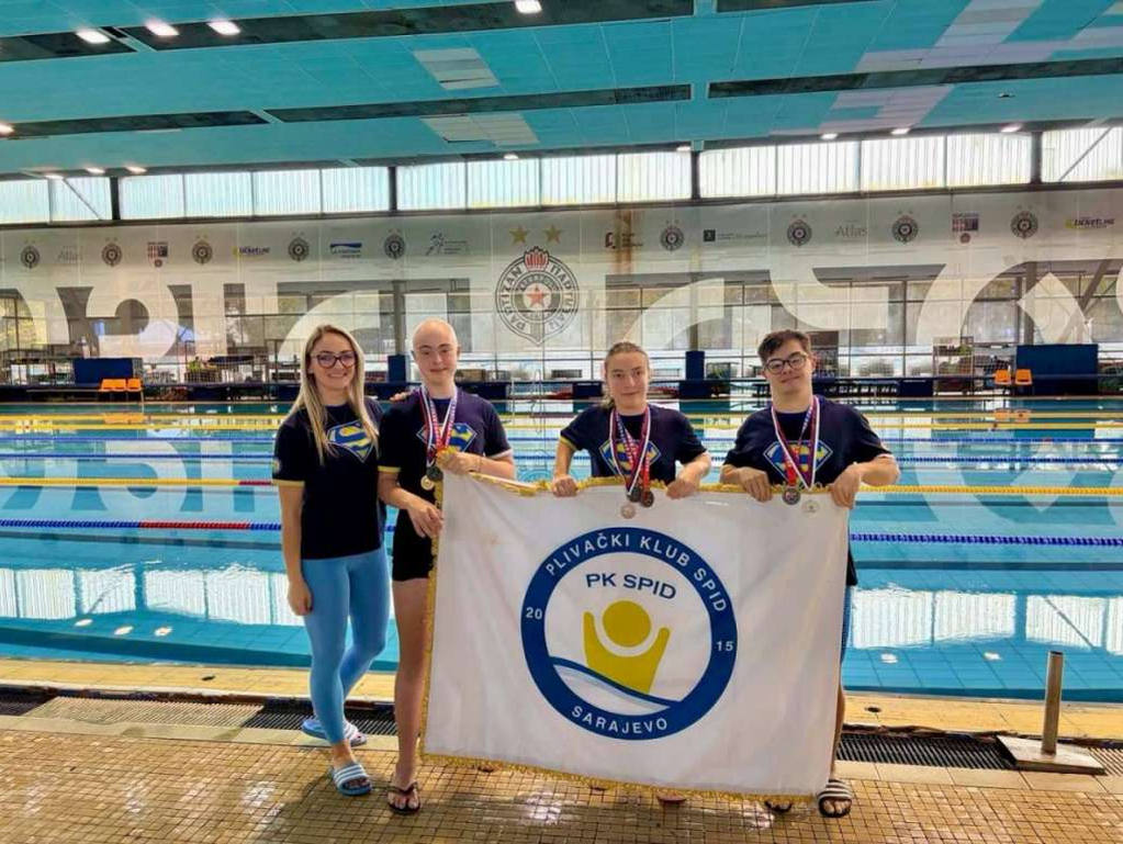 Sedam medalja plivačima SPID-a na Trofeju Beograda