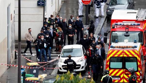Sedam osoba privedeno vezano za napad ispred bivših ureda 'Charlie Hebdoa'