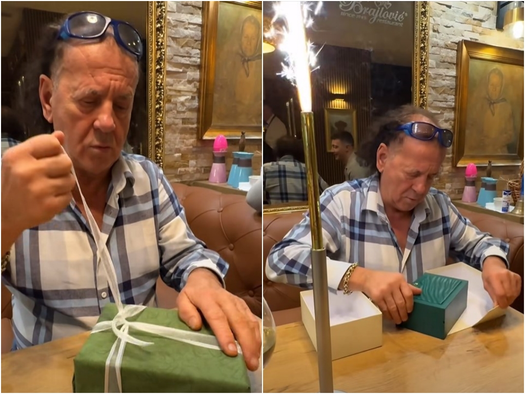 Sejo Brajlović dobio skupocjeni poklon: Pogledajte kako je reagovao