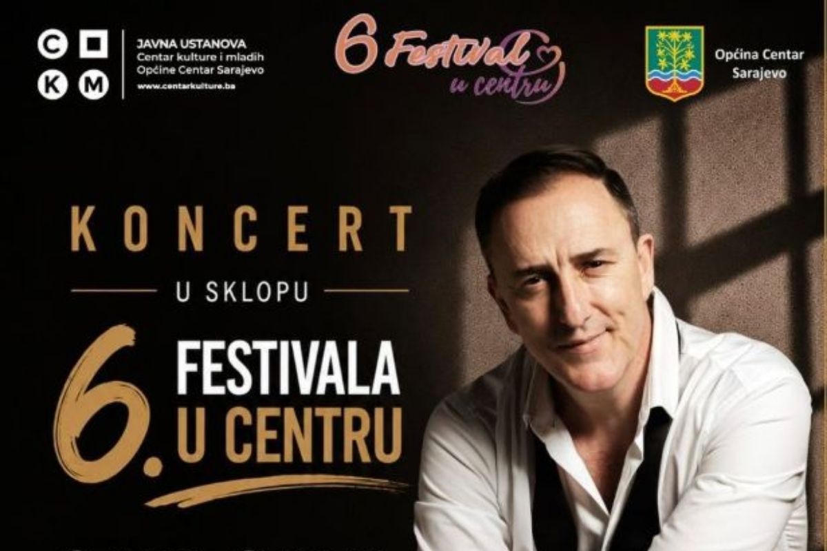Sergej Ćetković otvara 6. Festival u Centru: Besplatan koncert u Parku Hastahana