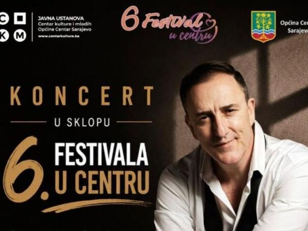 Sergej Ćetković otvara 6. Festival u Centru: Besplatan koncert u Parku Hastahana
