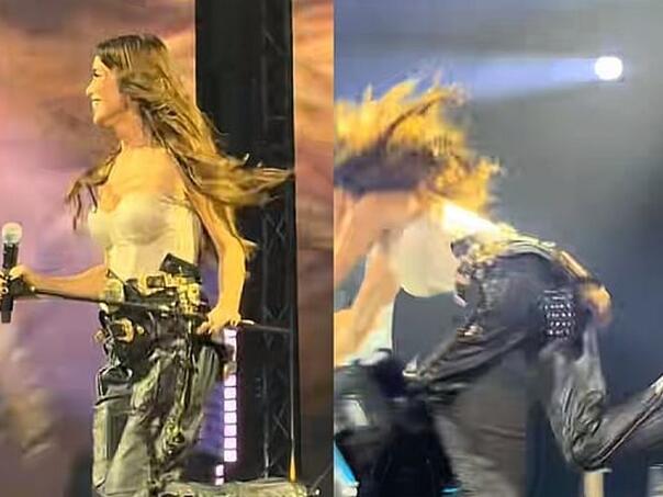 Severina pala usred koncerta u Zagrebu: "Au, ovo je boljelo"