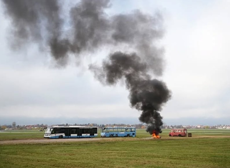 Simulacija nesreće na sarajevskom aerodromu: Pad sa 24 putnika i šest članova posade