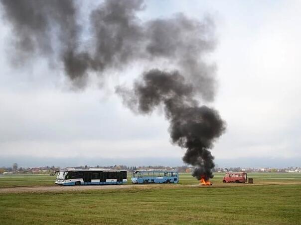 Simulacija nesreće na sarajevskom aerodromu: Pad sa 24 putnika i šest članova posade