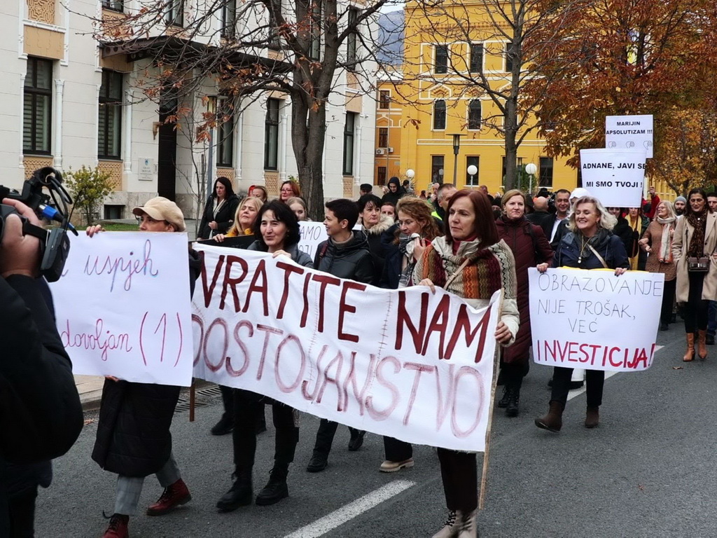 Sindikati obrazovanja u HNK traže sazivanje vanredne sjednice kantonalne skupštine